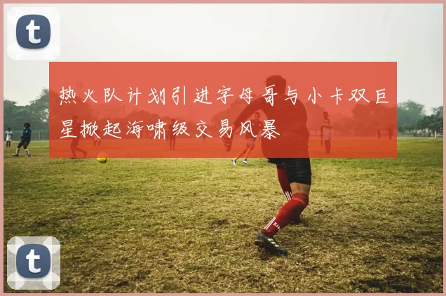 热火队计划引进字母哥与小卡双巨星掀起海啸级交易风暴